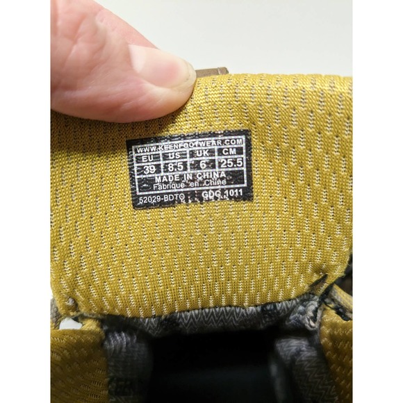 Keen Glarus Hiking Work Boot Size 8.5 - Picture 5 of 9